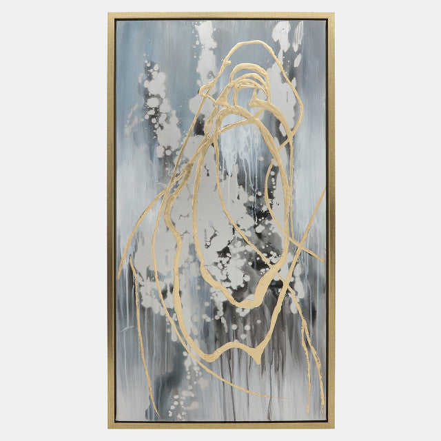 Set of 3 Multi Color Abstract Artwork