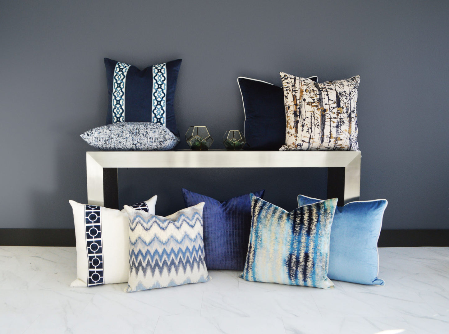 D.V. Kap Proden-Blue Pillow