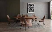 Bruno Walnut Dining Table
