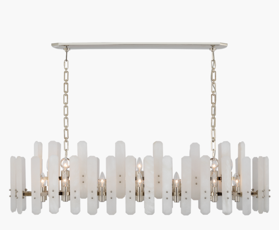 Bonnet Large Linear Chandelier