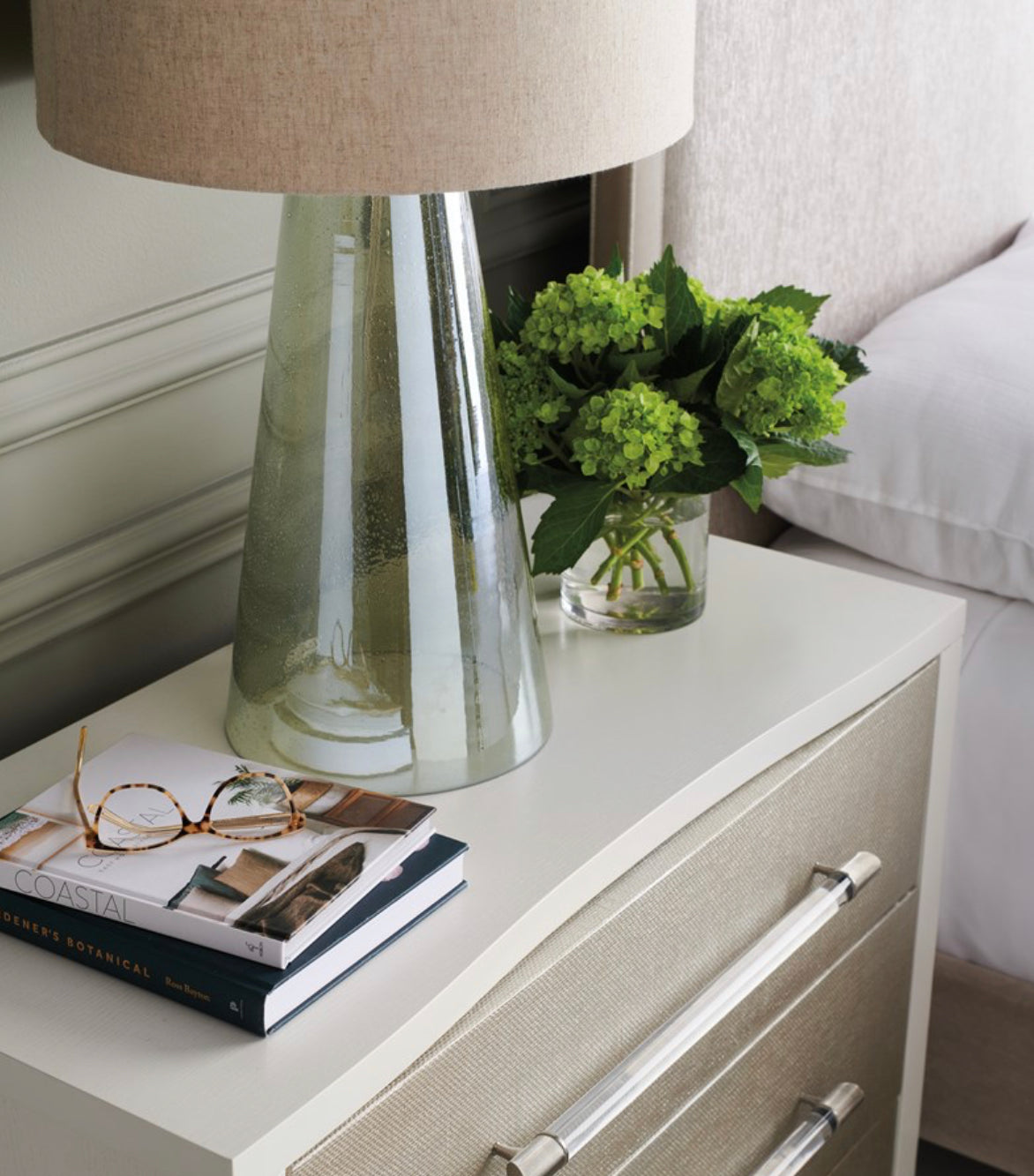 Clear Nightstand