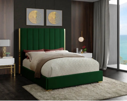 Bianca velvet king bed
