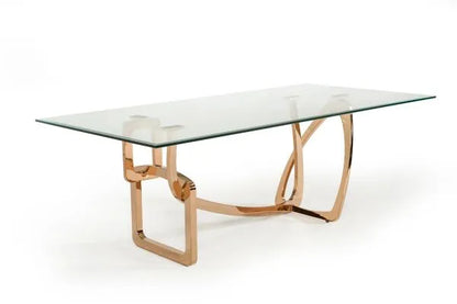 Complex Rosegold Dining Table