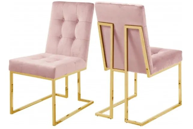 Elizabeth Gold Dining Room Chair Set of 2