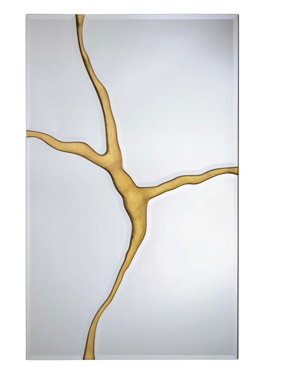 BECKY TATANI: 3 Vases 1 Bowl & 1 Mirror