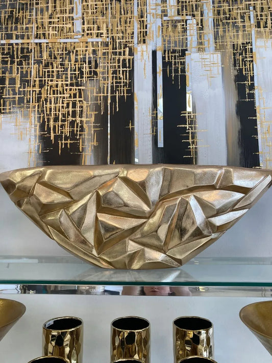Large Gold Vase