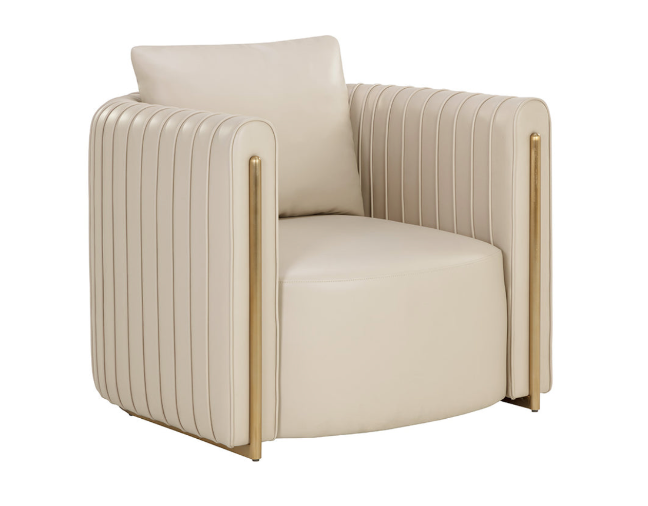 Alix Lounge Chair Beige