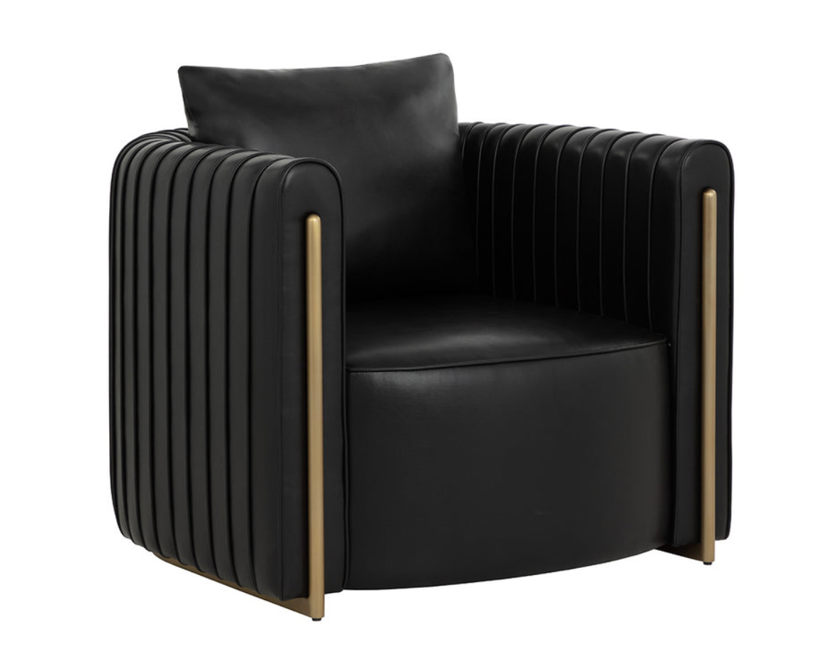 Alix Lounge Chair Black