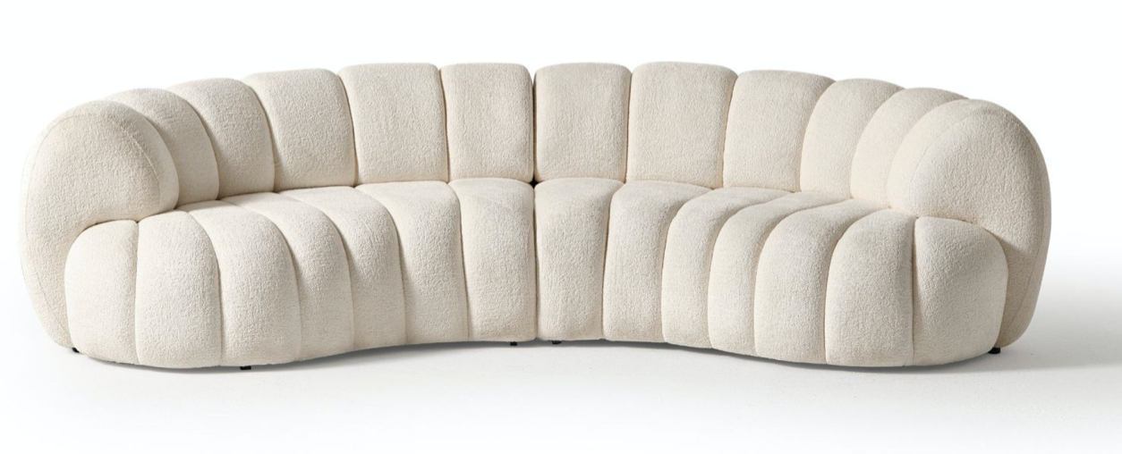 Rhodes Curved Sofa