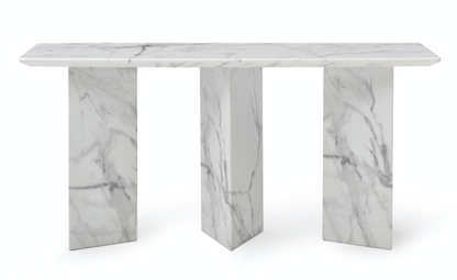 Selva Calacatta Marble Console