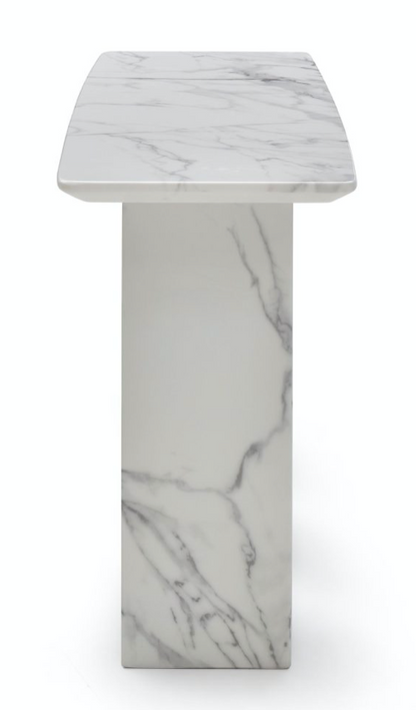 Selva Calacatta Marble Console