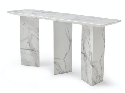 Selva Calacatta Marble Console