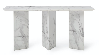 Selva Calacatta Marble Console