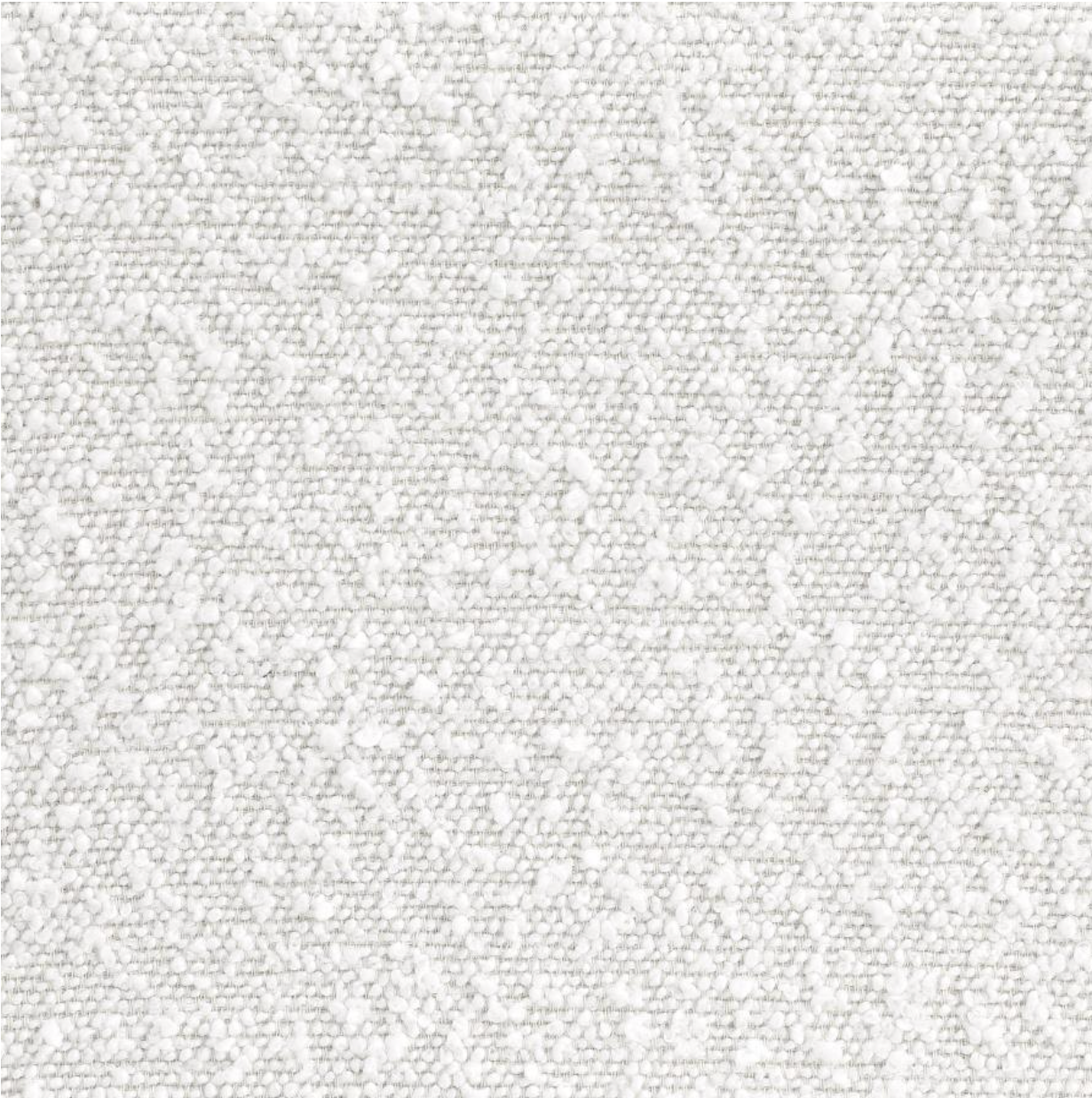 Cream Boucle Upholstered Armless Chair