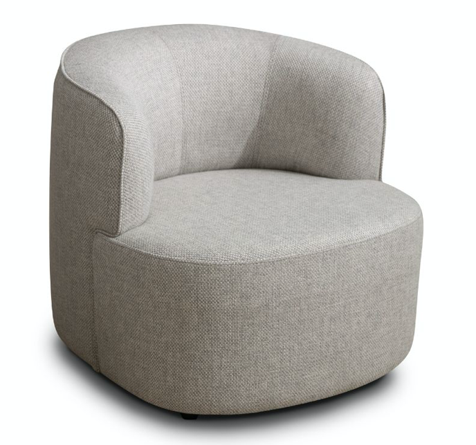 Dennis Light Grey Accent Chair