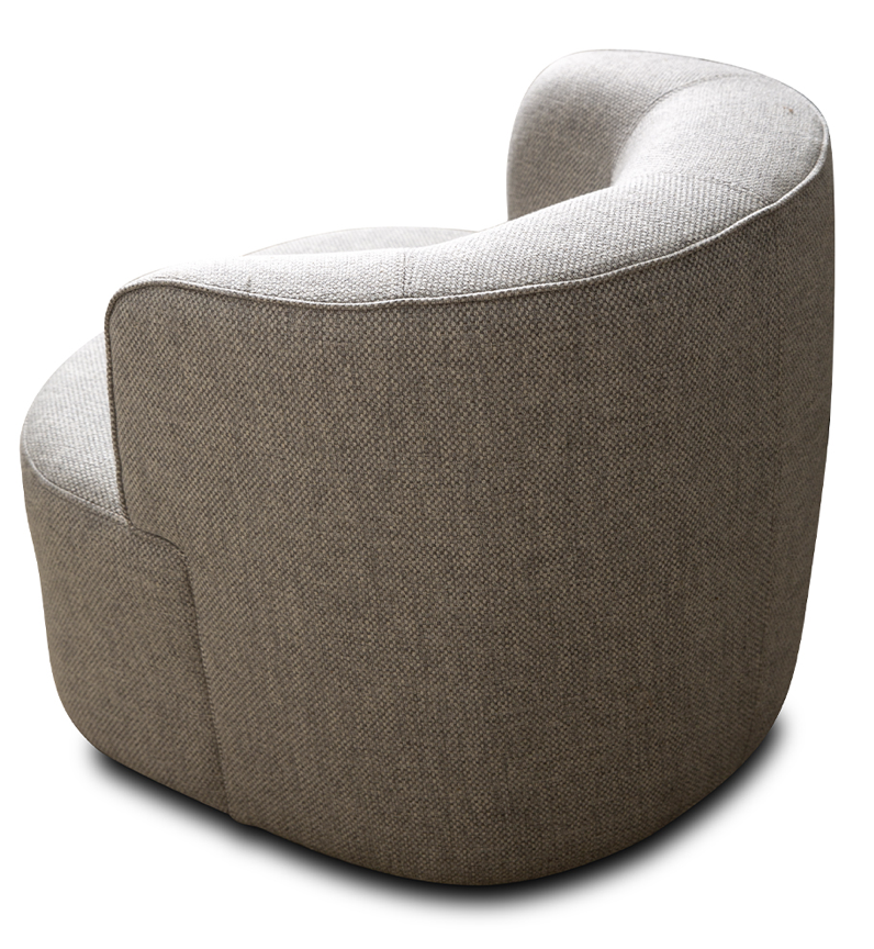 Dennis Light Grey Accent Chair