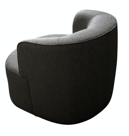 Dennis Dark Grey Accent Chair