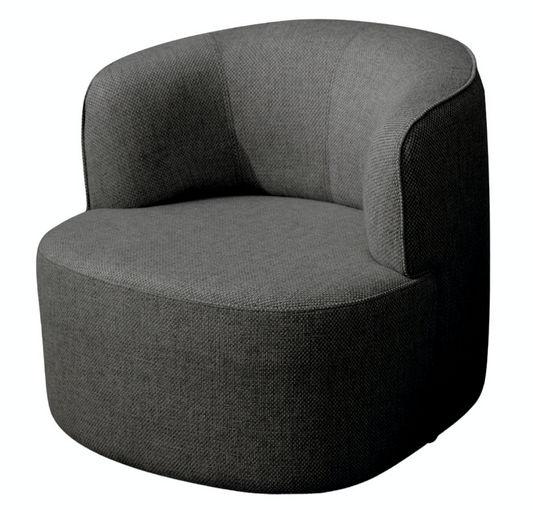 Dennis Dark Grey Accent Chair