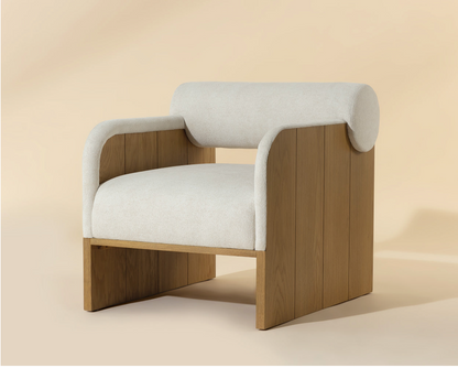 Eclipse Cream Lounge Chair