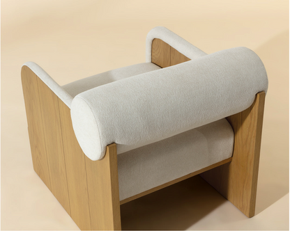 Eclipse Cream Lounge Chair