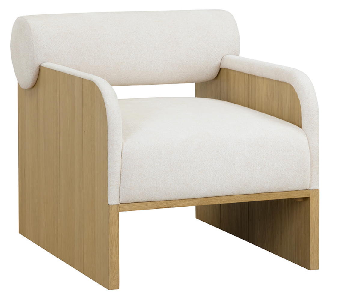 Eclipse Cream Lounge Chair