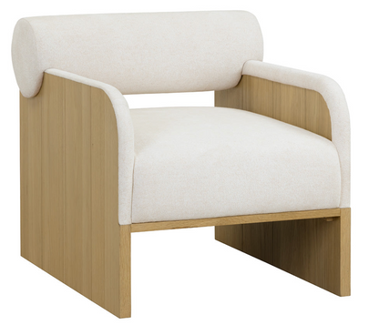 Eclipse Cream Lounge Chair