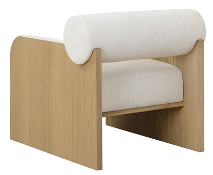 Eclipse Cream Lounge Chair