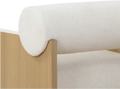 Eclipse Cream Lounge Chair