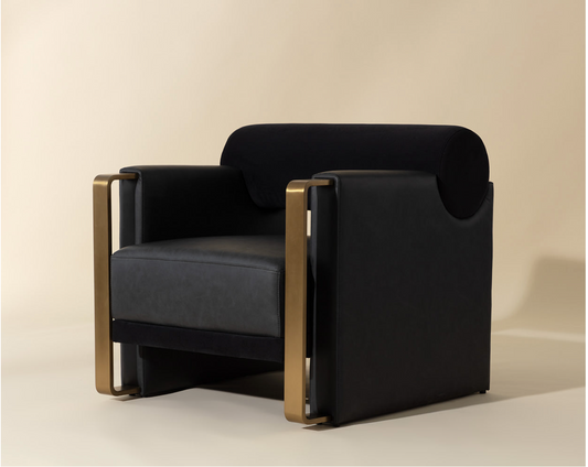 Abbington Black Lounge Chair