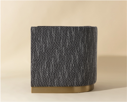 Fortina Black Armchair