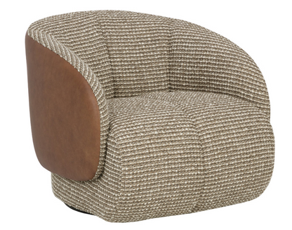 Minos Swivel Lounge Chair