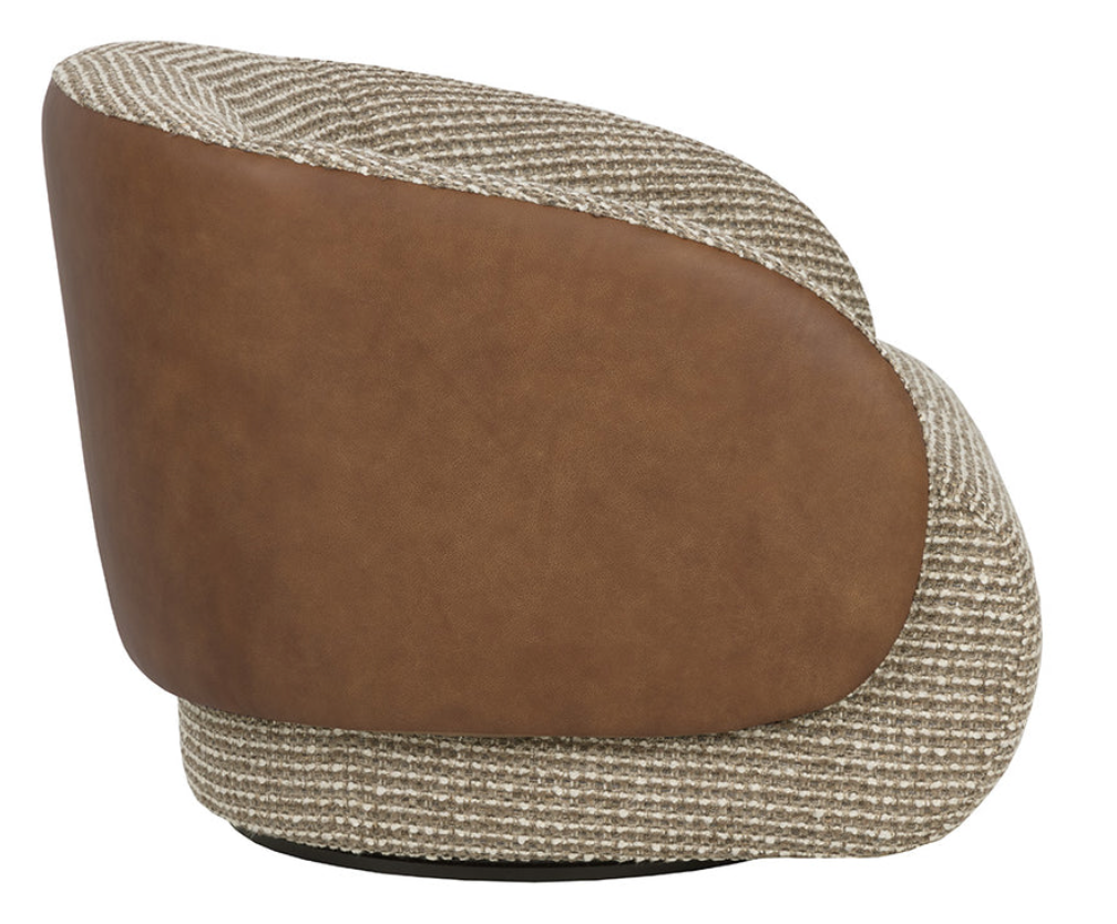 Minos Swivel Lounge Chair