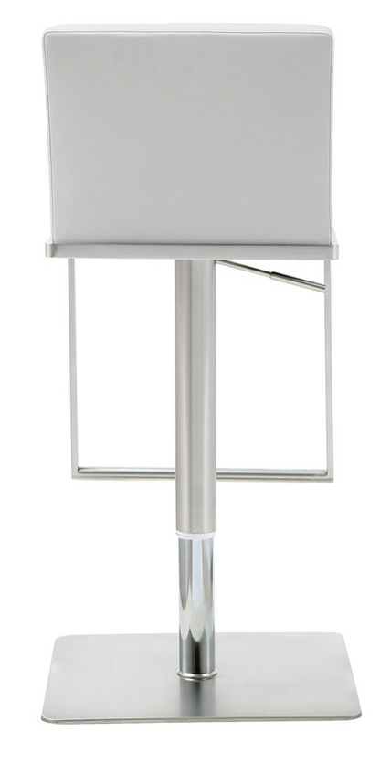 Cornwell White Adjustable Barstool Set of 2