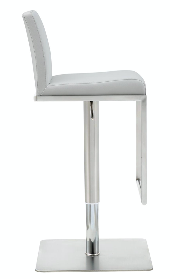Cornwell White Adjustable Barstool Set of 2