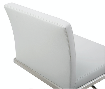 Cornwell White Adjustable Barstool Set of 2