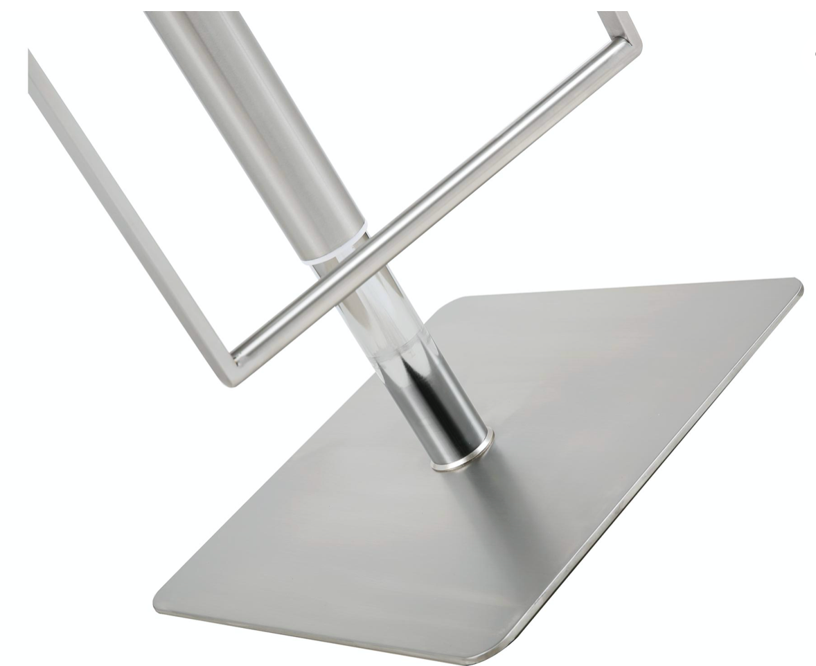 Cornwell White Adjustable Barstool Set of 2