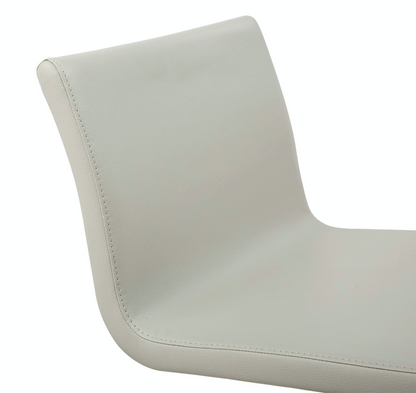 Hester Light Grey Adjustable Barstool Set of 2