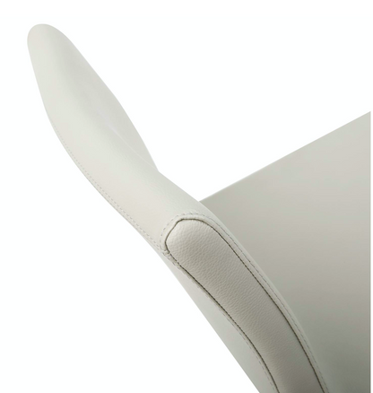 Hester Light Grey Adjustable Barstool Set of 2