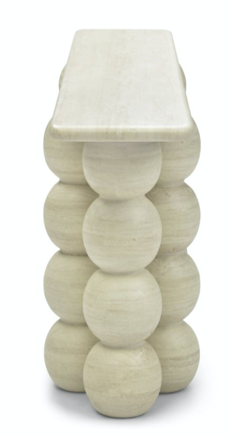 Marbella  Travertine Marble Console