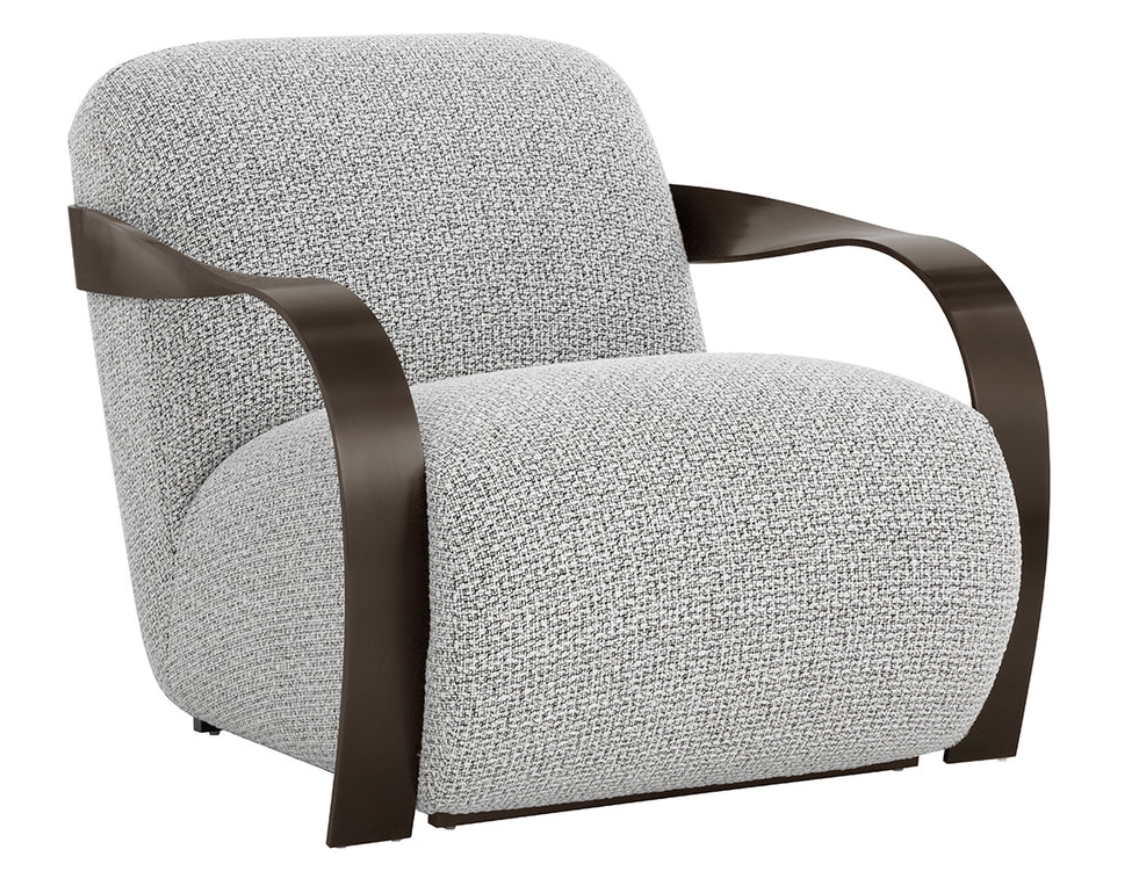 Anestasia Lounge Chair Dark Bronze