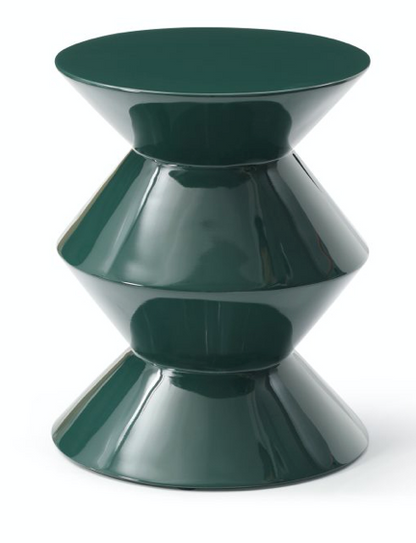 Glossy Green Joy Side Table