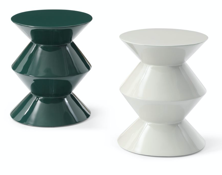 Glossy Green Joy Side Table