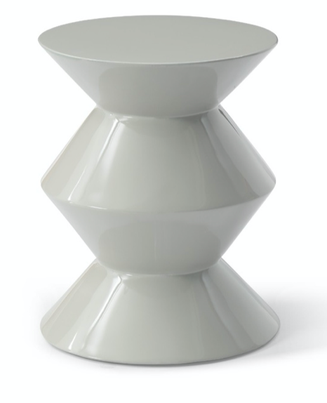 Glossy White Joy Side Table