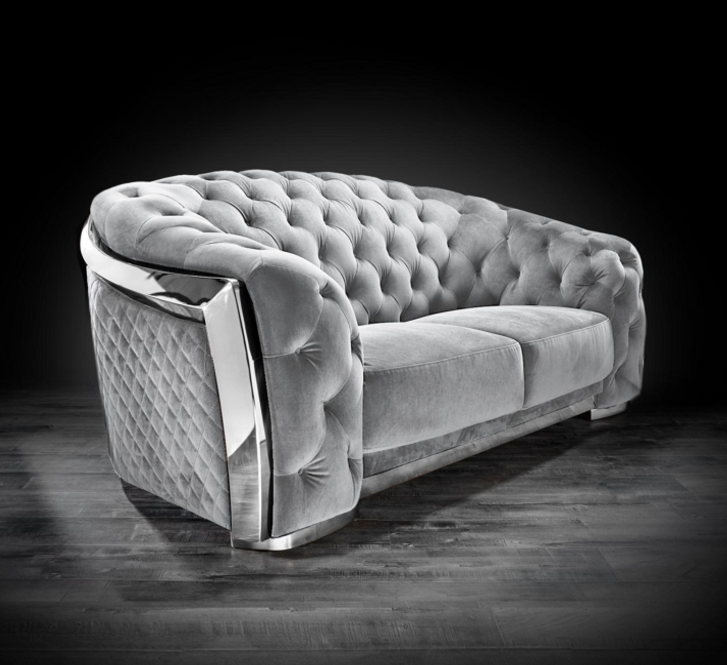 Mandalay Silver Loveseat