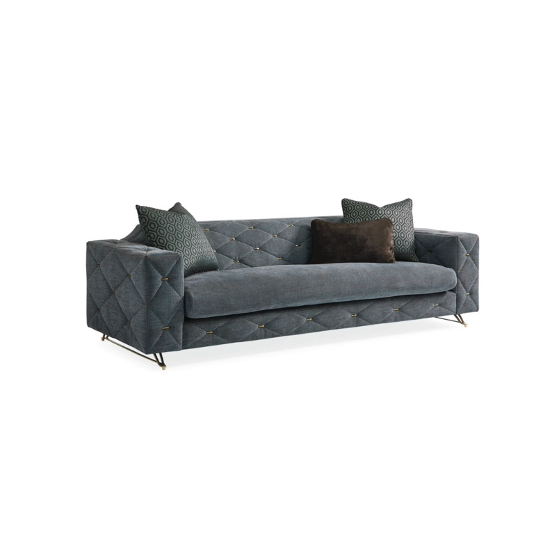 Caracole Diamond Dash Sofa Grey