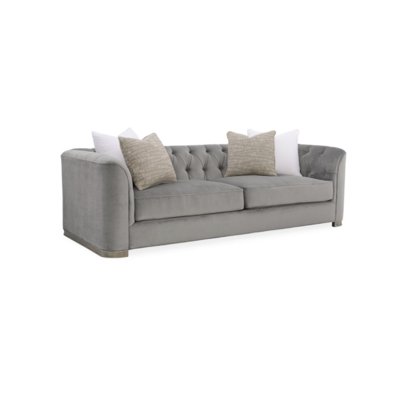 Grey Tuft Sofa