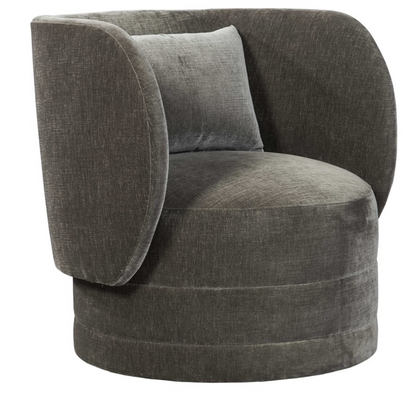 Sanctuary Swivel Chair - Warm Gray