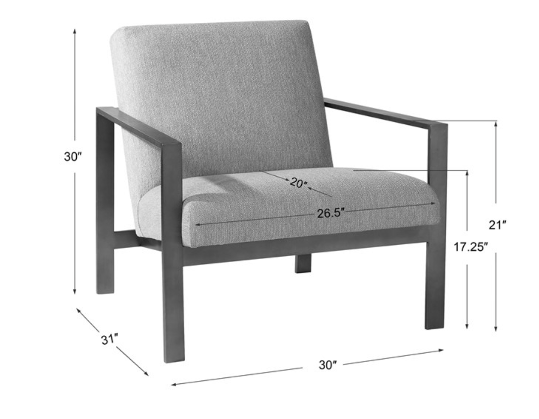 Wills Contemporary Accent Chair