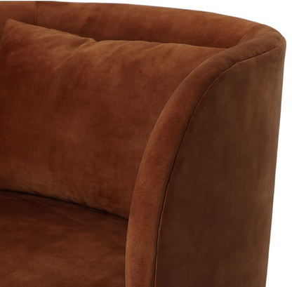 Sanctuary Swivel Chair - Deep Copper