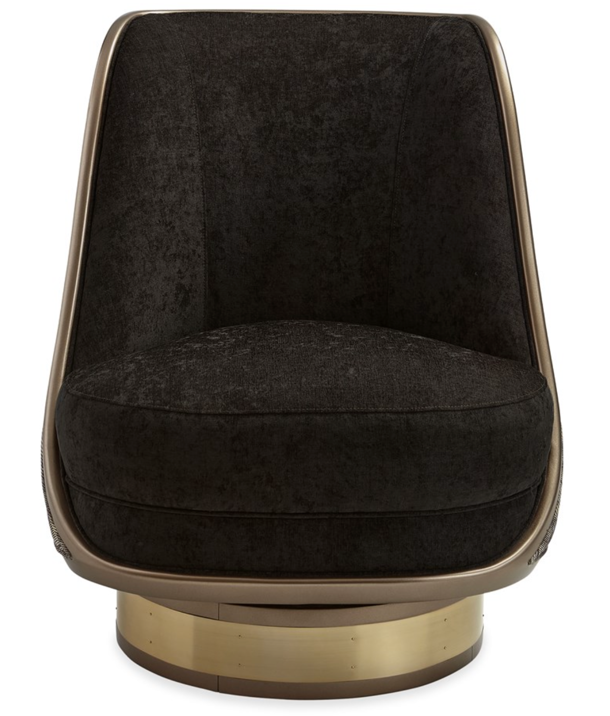 Go For A Spin Harvest Bronze Swivel Chair